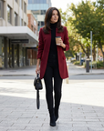 Jorja | Longline Silhouette Women’s Trench Coats for Everyday Wear
