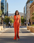 Katrina | Long Sleeve Maxi Dress with Refined Comfort