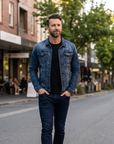 Oliver | Mens Denim Jacket with Classic Design