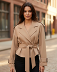 Demmie | Tailored Women's Trench Coat for Modern Elegance