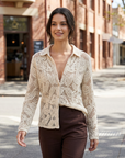 Felicity | Classic Long Sleeve Women’s Blouse for Everyday Wear