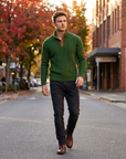 Mitchell | Jacquard Knit Men’s Sweater for Everyday Styling
