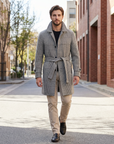 Angus | Modern Trench Men’s Coat for Stylish Outfits