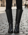 Marlowe | Tall PU Leather Women's Boots for Elegant Style