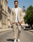 Riley | Elegant Linen Men's Set for Weddings