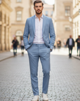 Riley | Elegant Linen Men's Set for Weddings