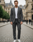 Riley | Elegant Linen Men's Set for Weddings