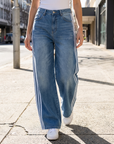 Prudence | High Waisted Baggy Women’s Jeans with Soft Structure