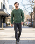 Ira | Knitted Essential Men’s Sweater for Everyday Comfort