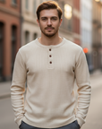Hudson | Casual Long Sleeve Men's Shirt for Daily Wear