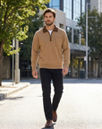 Grady | Half Zip Comfort Men’s Sweater for Easy Layering