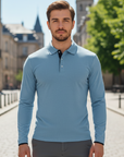 Archer | Long Sleeve Men's Polo for Versatile Style