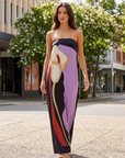 Eliza | Floral Maxi Summer Dress with Flowing Shape