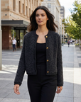 Katrina | Teddy Texture Women’s Cardigan for Cozy Styling