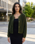 Katrina | Teddy Texture Women’s Cardigan for Cozy Styling