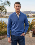 Zayne | Half Zip Men's Sweater for Versatile Wear