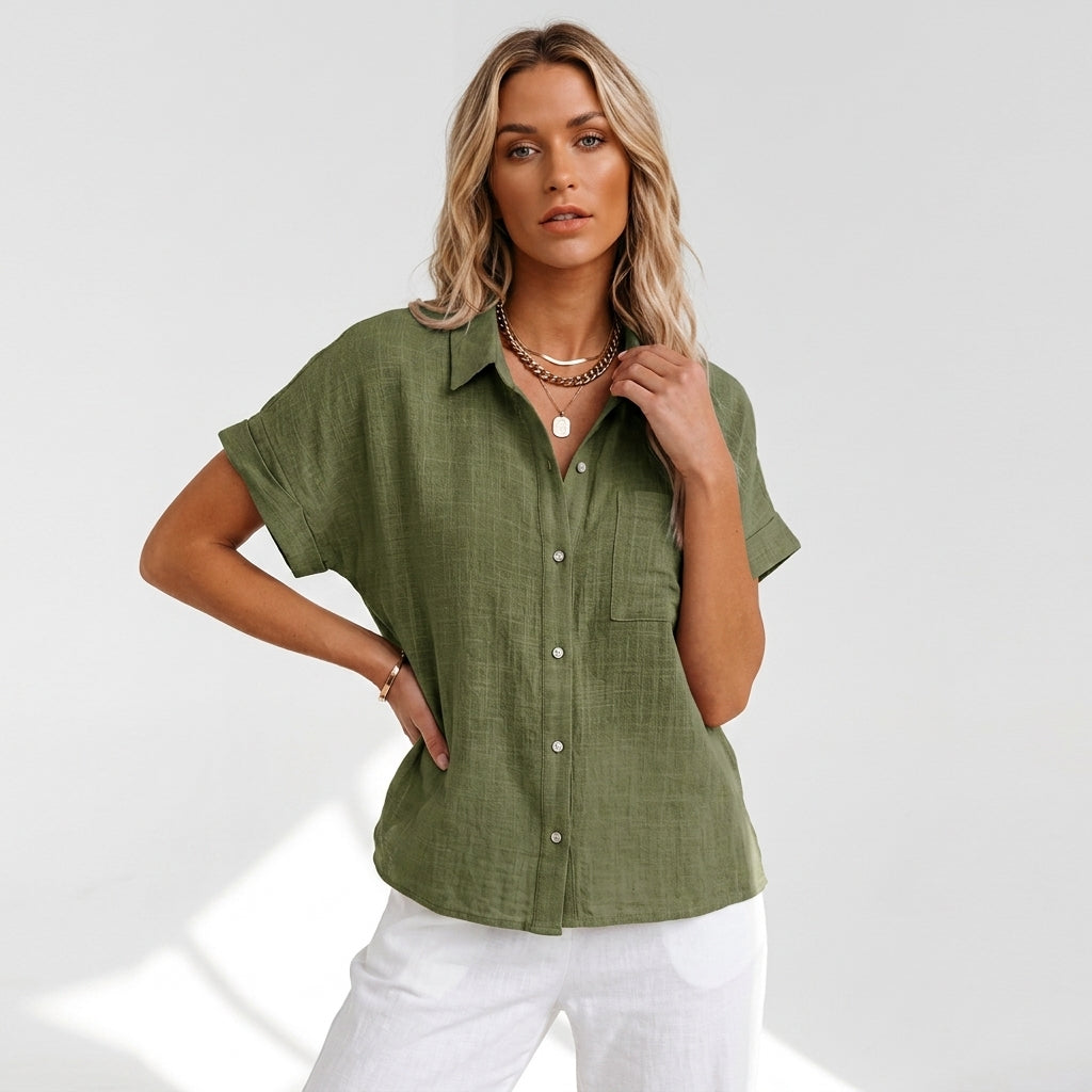Elowen | Relaxed Women’s Blouse for Summer Comfort