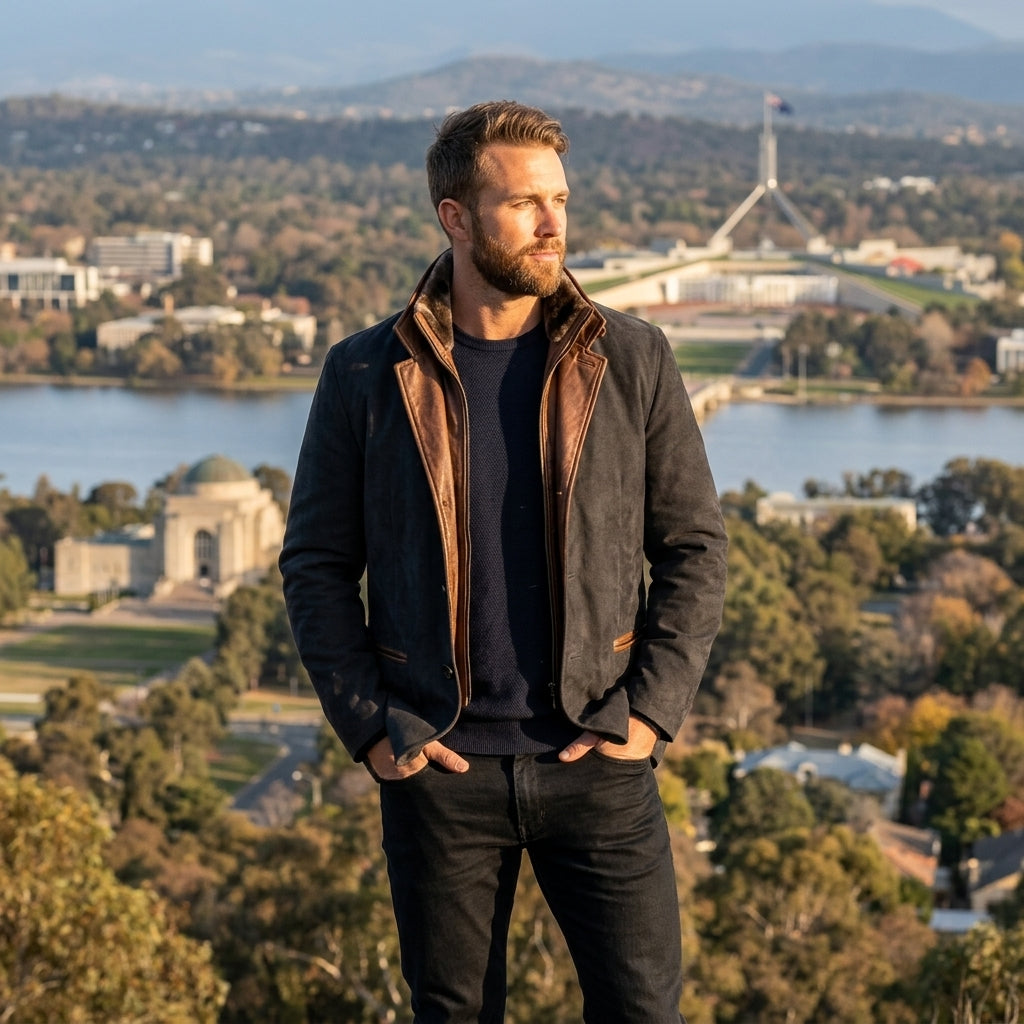 Zayne | Leather Men’s Coats for Vintage Style