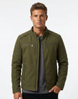 Rhys | Leather Men’s Coat with Sleek Style