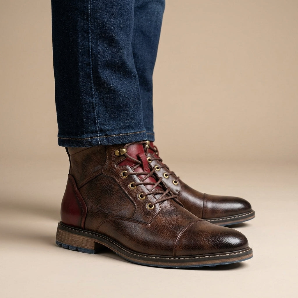 Knox | Rugged Men’s Shoes with Modern Ankle Design