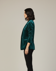 Mia | Women Elegant Velvet Blazer