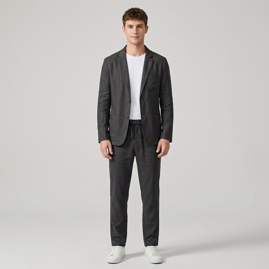 Nolan | Linen Men's Set for Smart Casual Looks