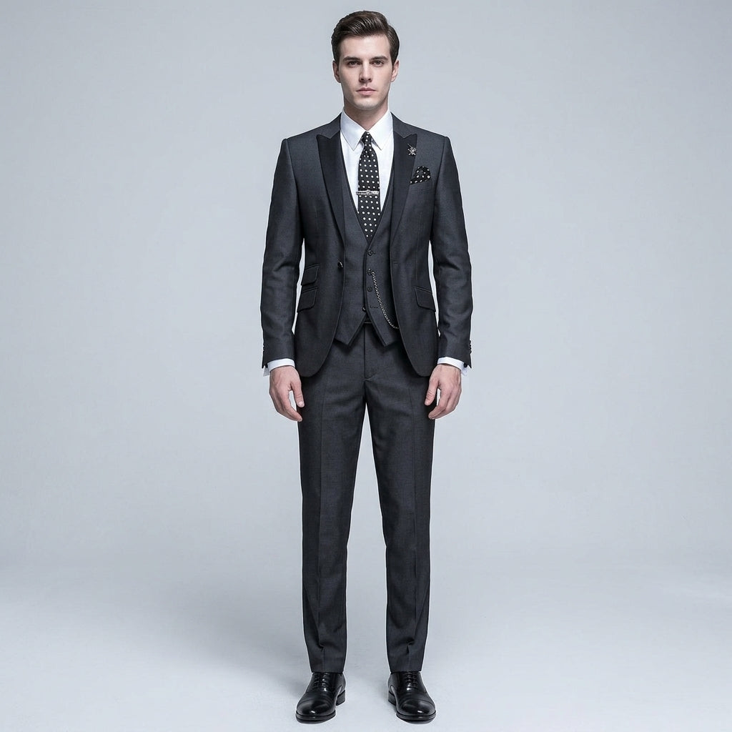 Rylan | Sophisticated Three-Piece Men’s Set with Linen Style