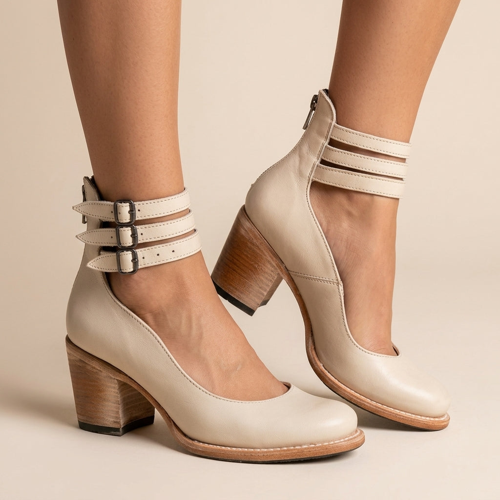 Danica | Women’s Sandals with Elegant Block Heel Design
