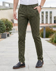 Finley | Tailored Men’s Trousers with Checked Design