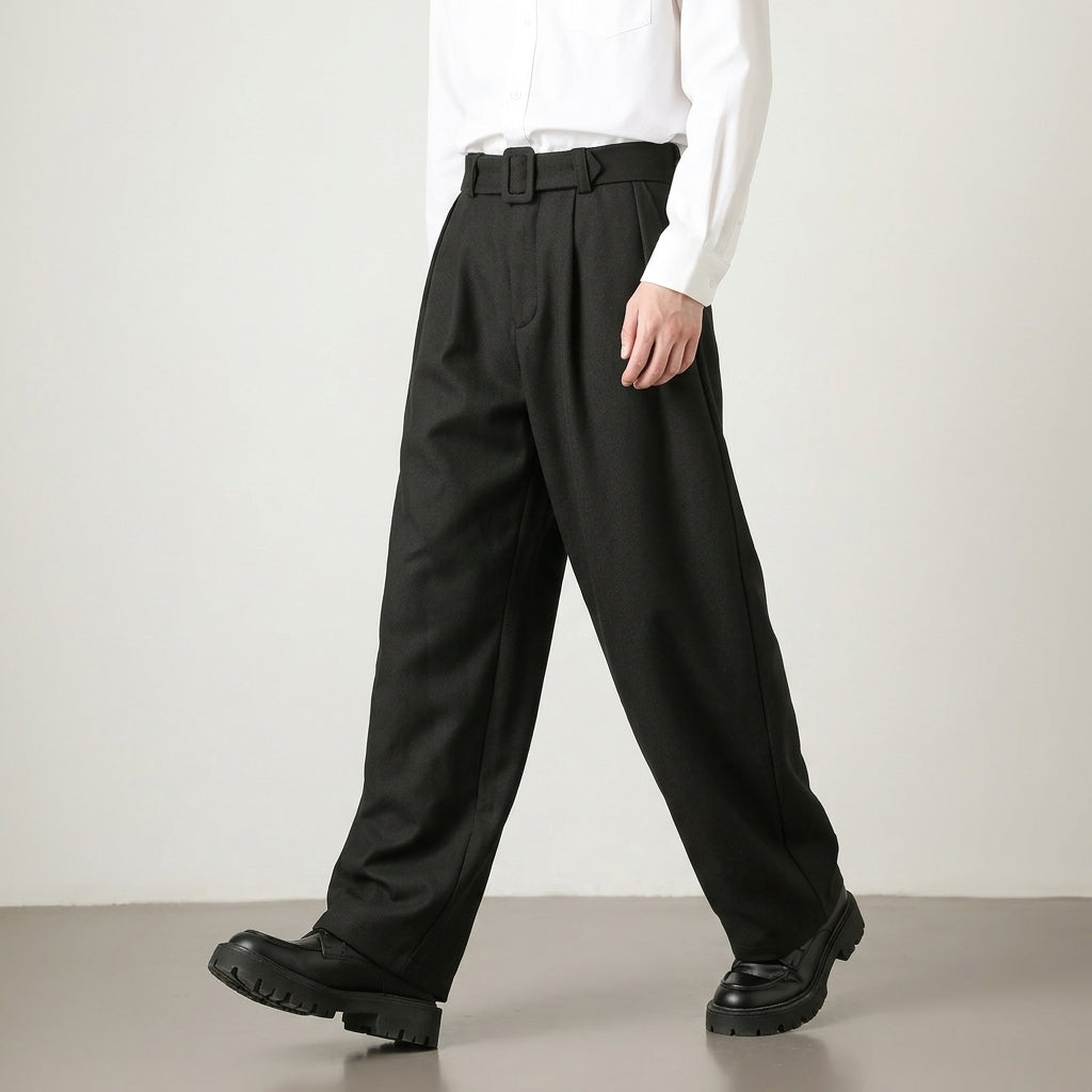 Rhys | Wide Leg Men’s Trousers for Modern Fit