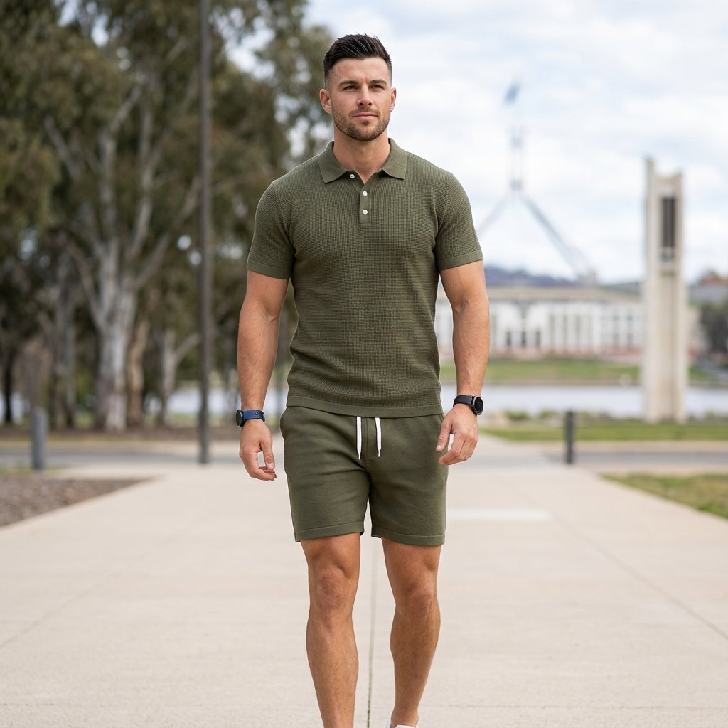 Byron | Casual Men's Set for Summer Comfort