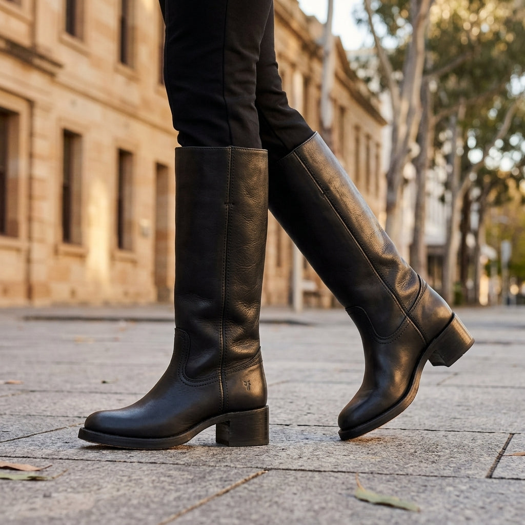 Veda | Knee-High Women’s Boots with Elegant Style