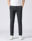 Finley | Tailored Men’s Trousers with Checked Design