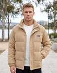 Marlow | Warm Men’s Jacket with Textured Comfort