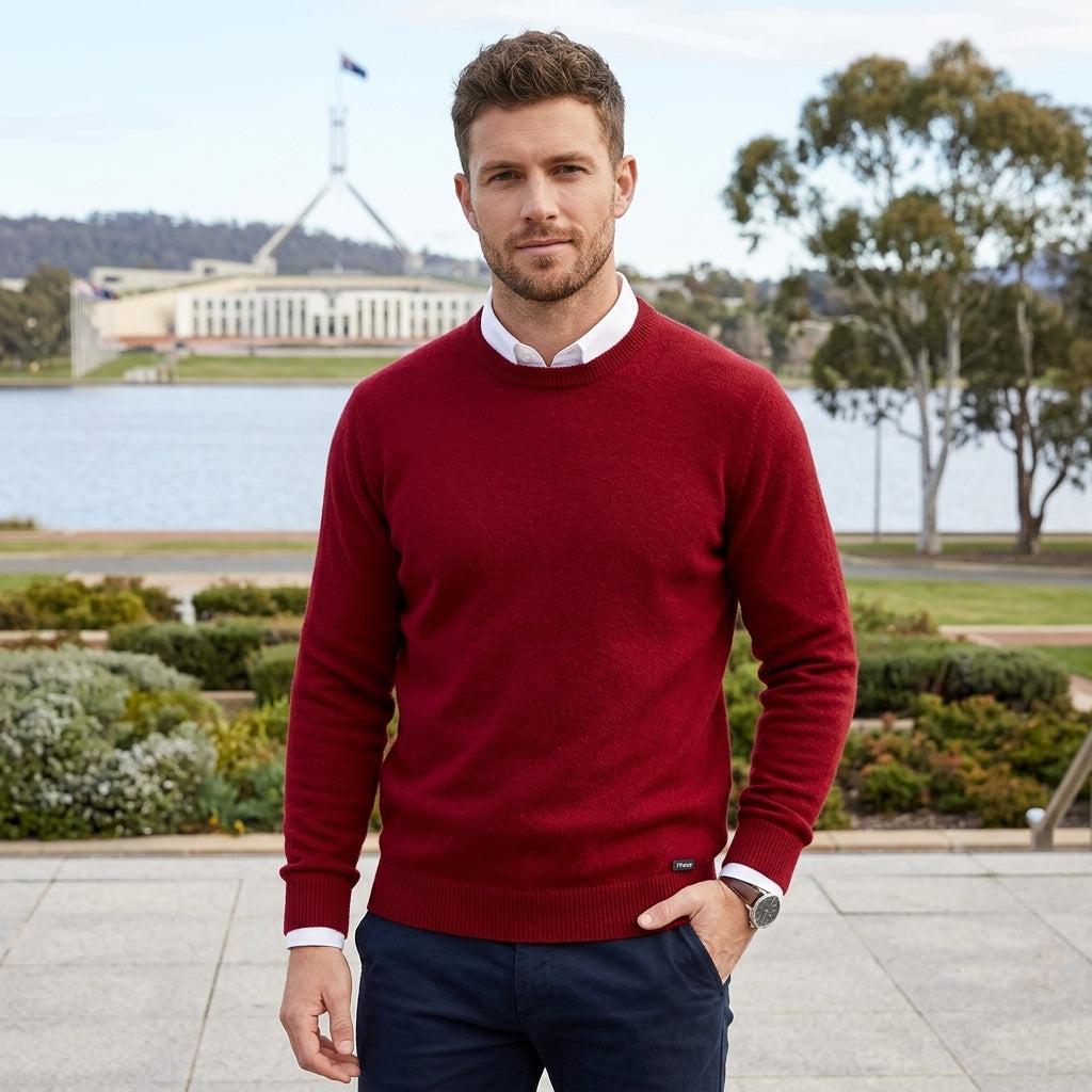 Byron | Classic Men's Sweater for Winter Comfort