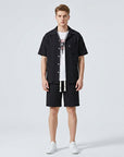 Bailey | Stylish Diamond Jacquard Men's Set