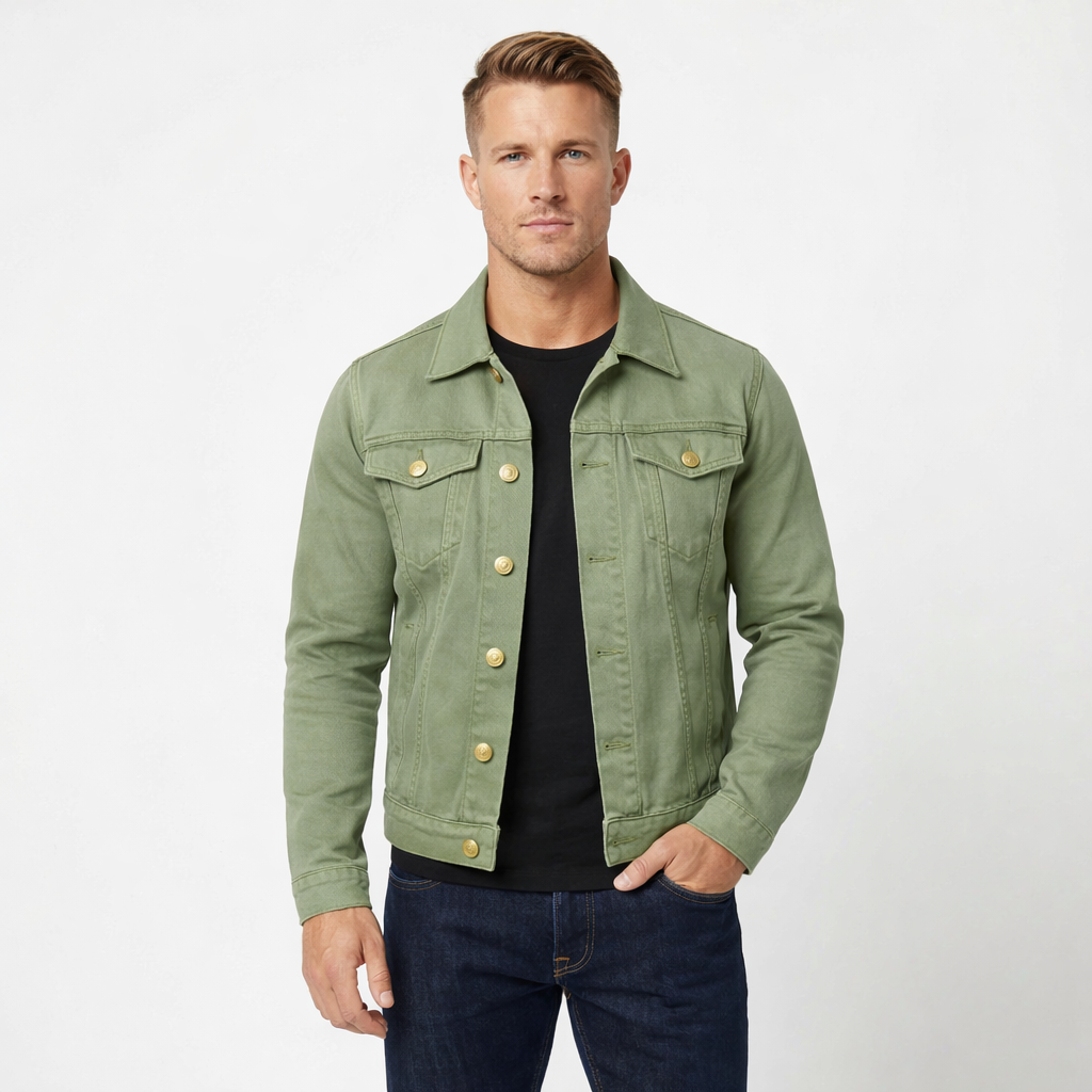 Noah | Mens Denim Jacket with Classic Design