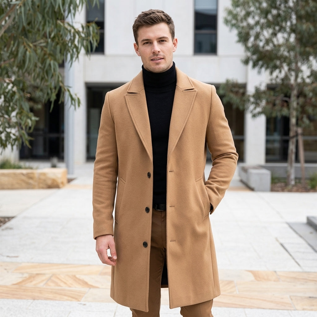 Nolan | Timeless Men’s Coat with Elegant Finish