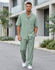 Kieran | Short Sleeve Men's Set for Everyday Style