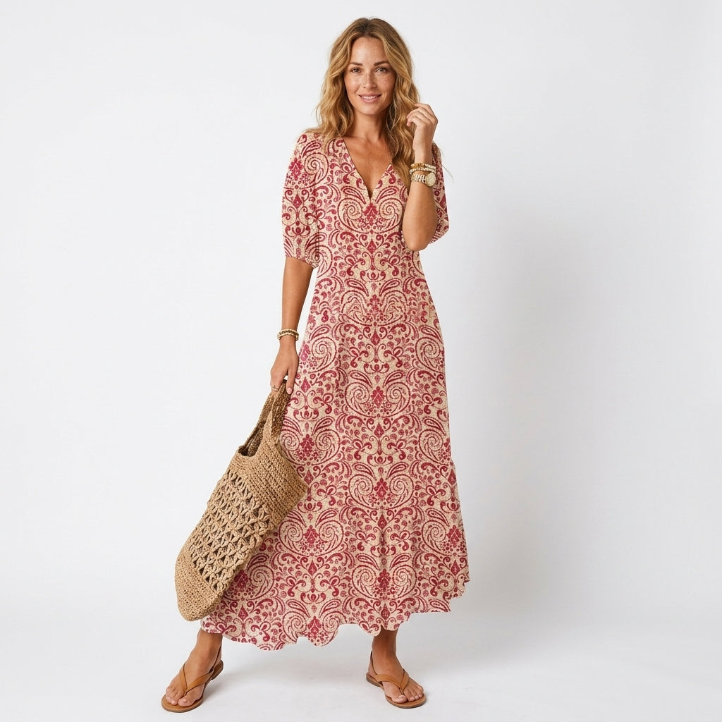 Sophia | Elegant Maxi Dress for Summer
