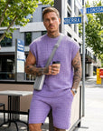 Liam | Casual Men's Set with Shirt and Shorts