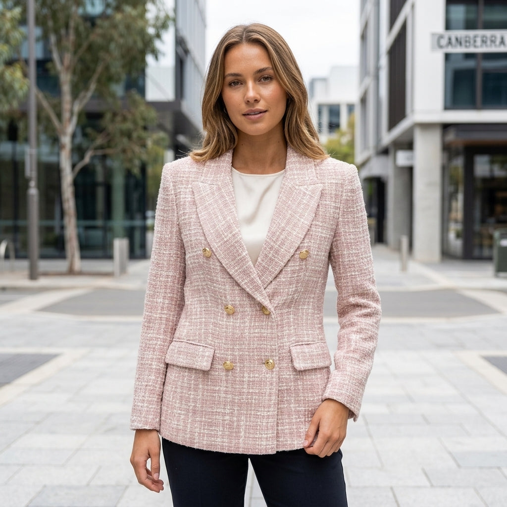 Delilah | White Women’s Blazers for Classic Elegance
