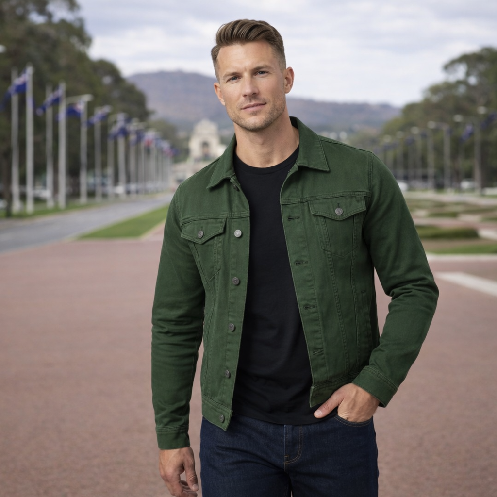 Noah | Mens Denim Jacket with Classic Design