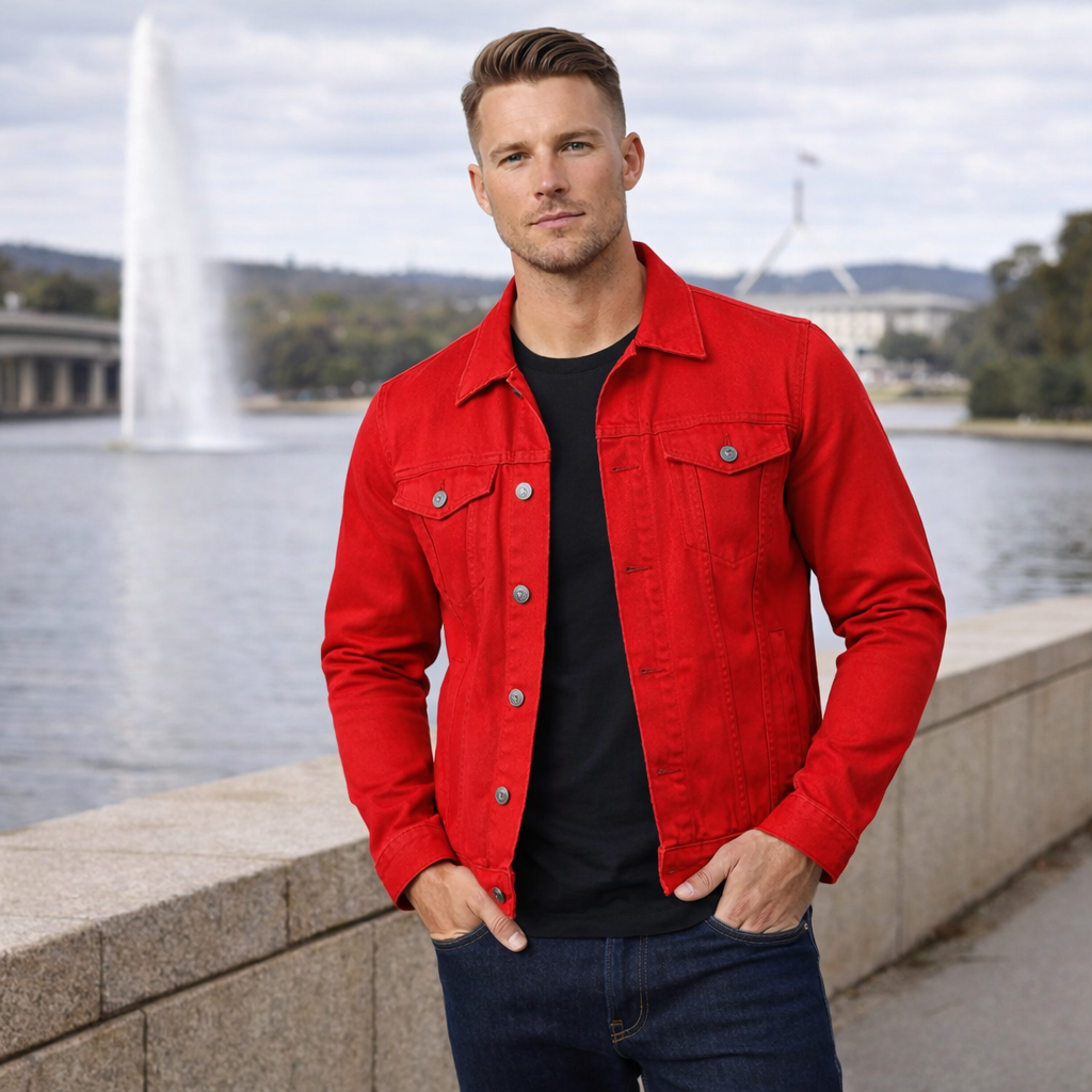 Noah | Mens Denim Jacket with Classic Design