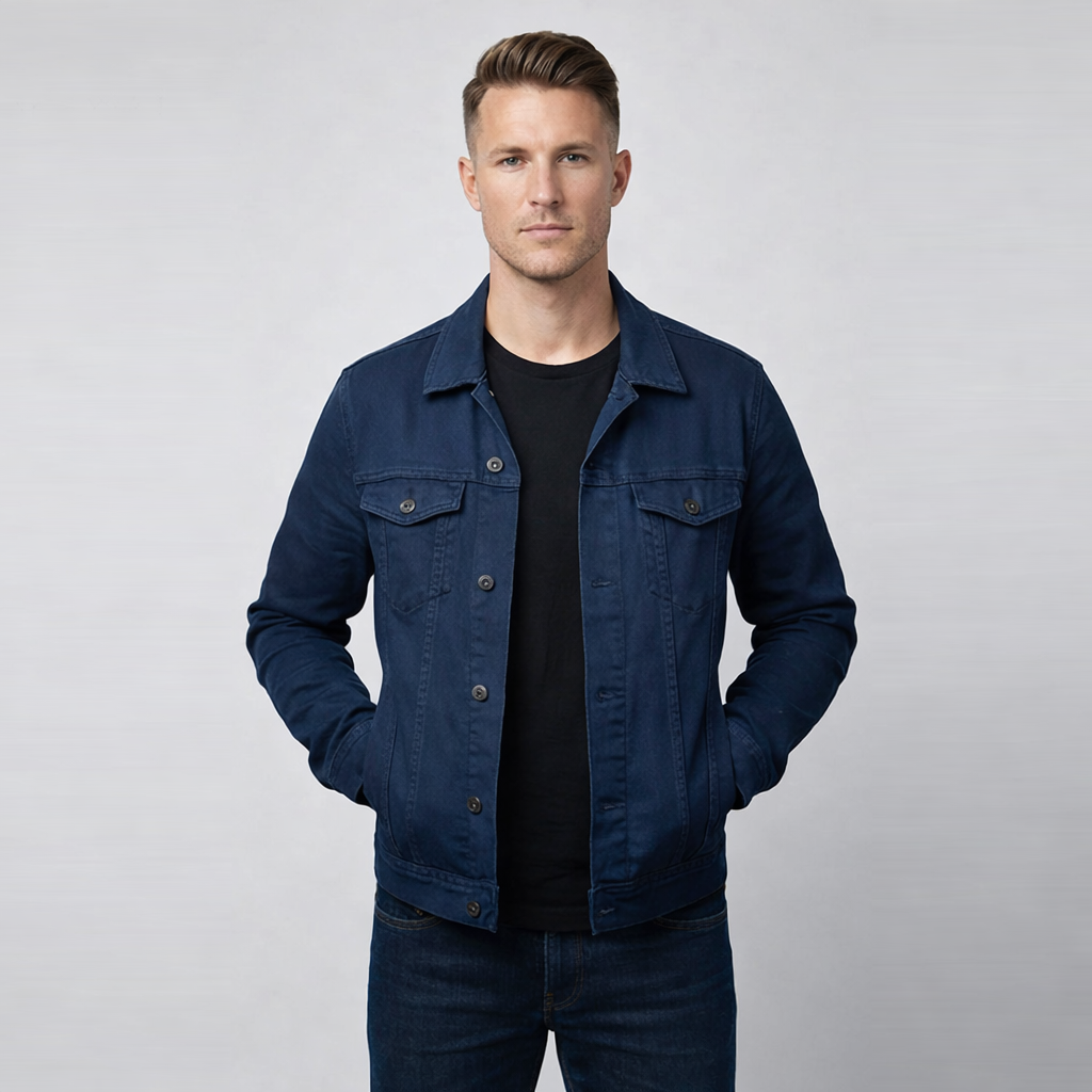 Noah | Mens Denim Jacket with Classic Design