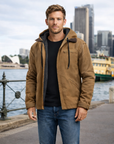 Veylor | Hooded Bomber Jacket with Cozy Warmth