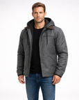 Veylor | Hooded Bomber Jacket with Cozy Warmth