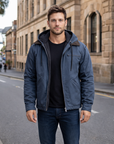 Veylor | Hooded Bomber Jacket with Cozy Warmth