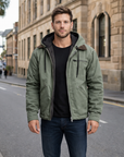 Veylor | Hooded Bomber Jacket with Cozy Warmth