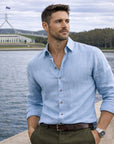Owen | Linen Blend Men’s Shirt with Timeless Appeal